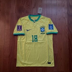 Brazil Home Jersey World Cup 2022 edition G. Jesus